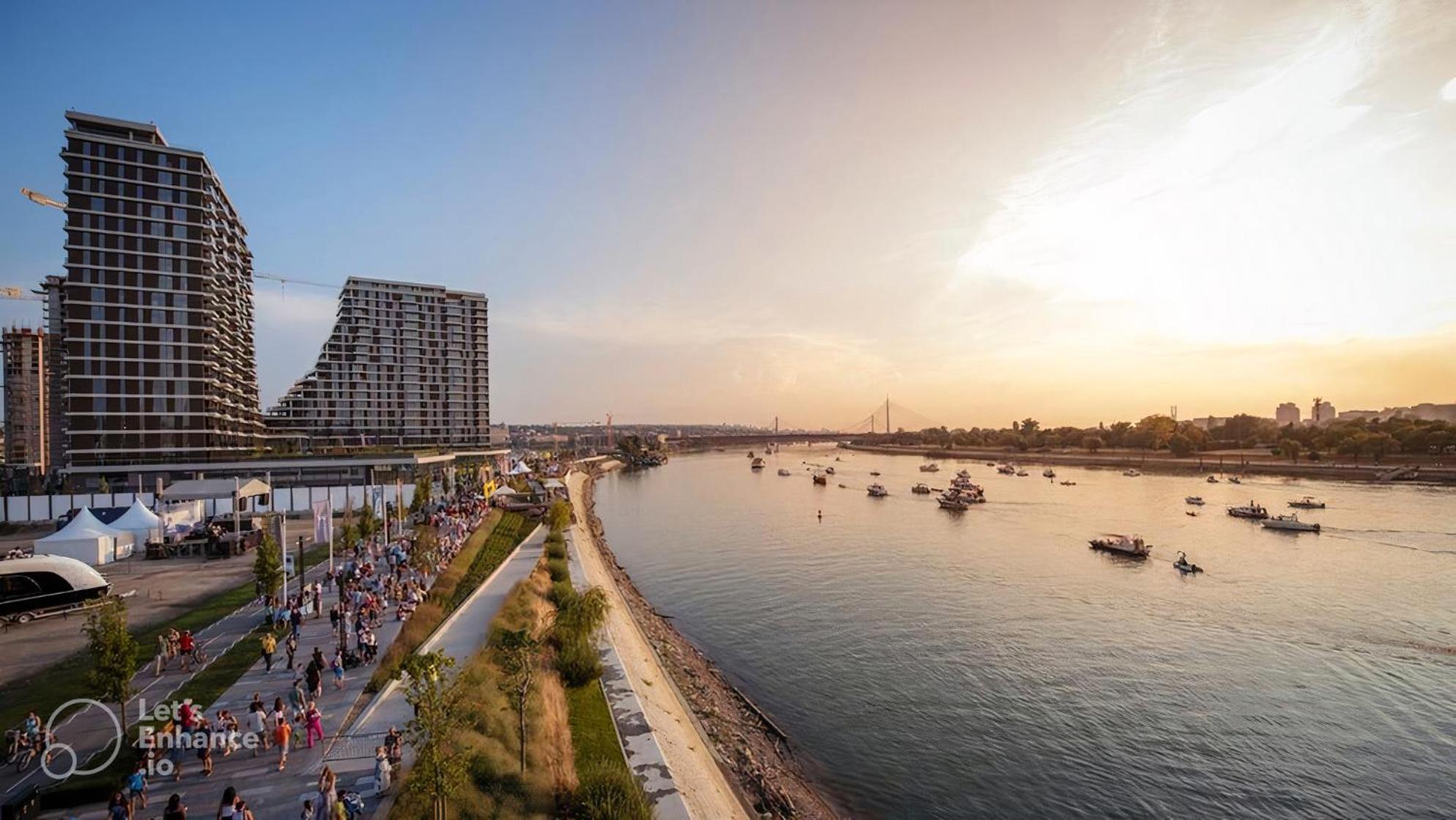 Beldorado Apartments - Belgrade Waterfront Luxury Emerald Apartment 60M2 Ngoại thất bức ảnh